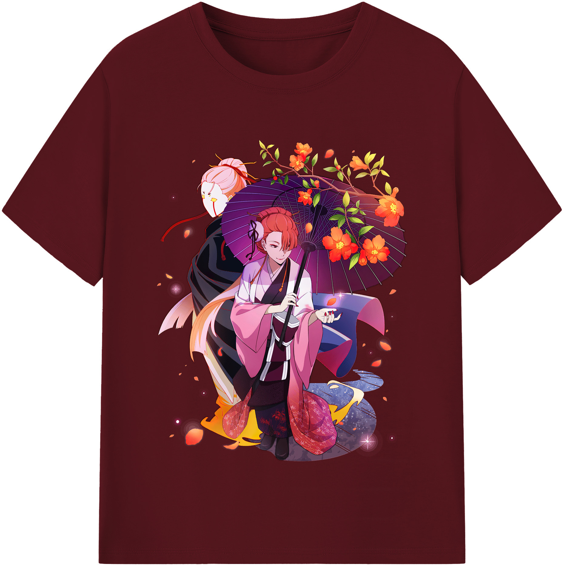 （画像用） 文豪ストレイドッグス Bungo Stray Dogs 綿100％半袖Tシャツ（フロントプリント）